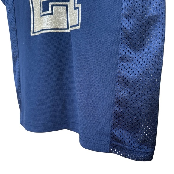 Dallas Cowboys Ezekiel Elliott Youth Girls Jersey Navy Blue Size L NFL Athletic - Picture 3 of 7